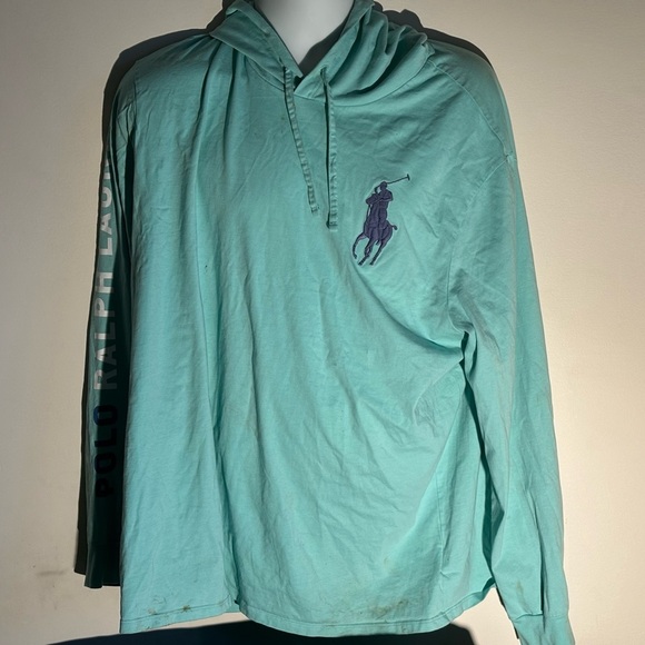 Polo teal xxl hoodie - Picture 1 of 1